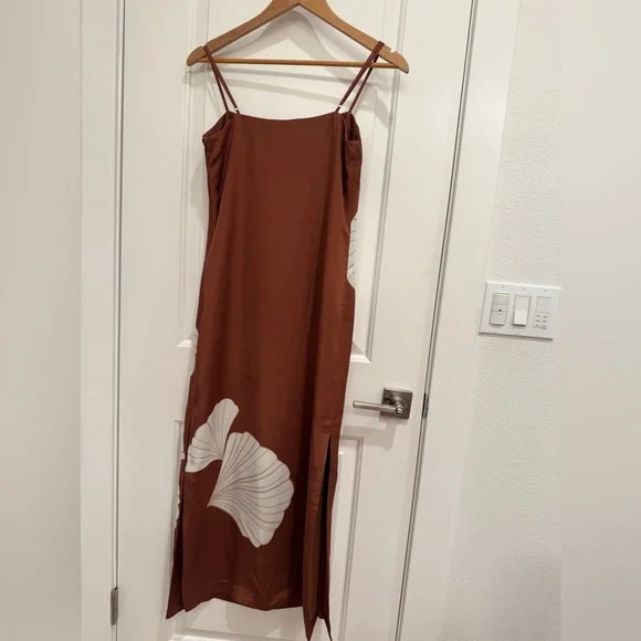 VERONICA BEARD Petra Dress in Whisky Multi size 4 $649 pre owned - Picture 8 of 15